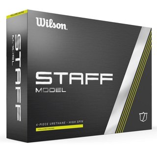 Wilson Staff Model golfbollar, gula